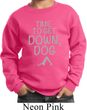 Yoga Get Down Dog Kids Sweatshirt