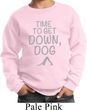 Yoga Get Down Dog Kids Sweatshirt