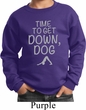 Yoga Get Down Dog Kids Sweatshirt