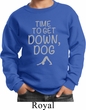Yoga Get Down Dog Kids Sweatshirt