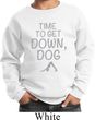 Yoga Get Down Dog Kids Sweatshirt