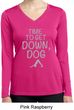 Yoga Get Down Dog Ladies Dry Wicking Long Sleeve Shirt