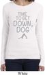 Yoga Get Down Dog Ladies Long Sleeve Shirt