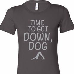 Yoga Get Down Dog Ladies Longer Length Shirt