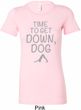 Yoga Get Down Dog Ladies Longer Length Shirt