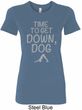 Yoga Get Down Dog Ladies Longer Length Shirt