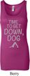 Yoga Get Down Dog Ladies Longer Length Tank Top