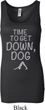 Yoga Get Down Dog Ladies Longer Length Tank Top