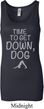 Yoga Get Down Dog Ladies Longer Length Tank Top