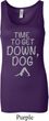 Yoga Get Down Dog Ladies Longer Length Tank Top