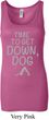 Yoga Get Down Dog Ladies Longer Length Tank Top