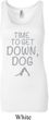 Yoga Get Down Dog Ladies Longer Length Tank Top