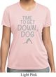 Yoga Get Down Dog Ladies Moisture Wicking Shirt