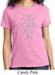 Yoga Get Down Dog Ladies Shirt