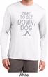 Yoga Get Down Dog Mens Dry Wicking Long Sleeve Shirt