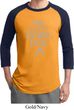 Yoga Get Down Dog Mens Raglan Shirt
