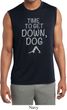 Yoga Get Down Dog Mens Sleeveless Moisture Wicking Shirt