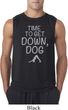 Yoga Get Down Dog Mens Sleeveless Shirt