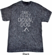 Yoga Get Down Dog Mineral Tie Dye Shirt