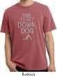Yoga Get Down Dog Pigment Dyed Shirt