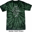 Yoga Get Down Dog Spider Tie Dye Shirt