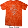 Yoga Get Down Dog Spider Tie Dye Shirt