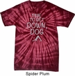 Yoga Get Down Dog Spider Tie Dye Shirt