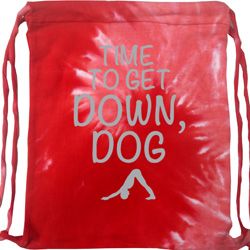 Yoga Get Down Dog Tie Dye Bag