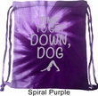 Yoga Get Down Dog Tie Dye Bag