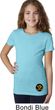 Yoga Gold AUM Patch Bottom Print Girls Shirt