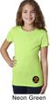 Yoga Gold AUM Patch Bottom Print Girls Shirt