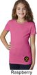 Yoga Gold AUM Patch Bottom Print Girls Shirt