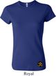 Yoga Gold AUM Patch Bottom Print Ladies Crewneck Shirt