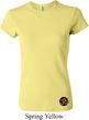 Yoga Gold AUM Patch Bottom Print Ladies Crewneck Shirt