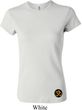 Yoga Gold AUM Patch Bottom Print Ladies Crewneck Shirt