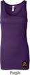Yoga Gold AUM Patch Bottom Print Ladies Longer Length Tank Top