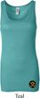 Yoga Gold AUM Patch Bottom Print Ladies Longer Length Tank Top
