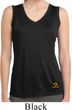 Yoga Gold AUM Patch Bottom Print Ladies Sleeveless Moisture Wicking