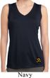 Yoga Gold AUM Patch Bottom Print Ladies Sleeveless Moisture Wicking