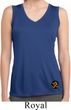 Yoga Gold AUM Patch Bottom Print Ladies Sleeveless Moisture Wicking