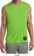 Yoga Gold AUM Patch Bottom Print Mens Sleeveless Moisture Wicking