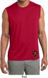 Yoga Gold AUM Patch Bottom Print Mens Sleeveless Moisture Wicking