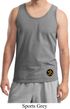 Yoga Gold AUM Patch Bottom Print Tank Top