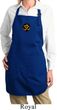 Yoga Gold AUM Patch Ladies Full Length Apron with Pockets