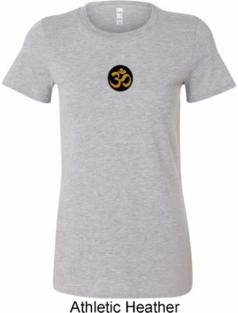 Yoga Gold AUM Patch Ladies Longer Length Shirt