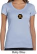 Yoga Gold AUM Patch Ladies Scoop Neck Shirt