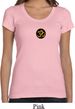 Yoga Gold AUM Patch Ladies Scoop Neck Shirt