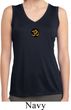 Yoga Gold AUM Patch Ladies Sleeveless Moisture Wicking Shirt