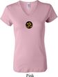 Yoga Gold AUM Patch Ladies V-neck Shirt