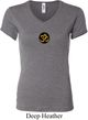 Yoga Gold AUM Patch Ladies V-neck Shirt